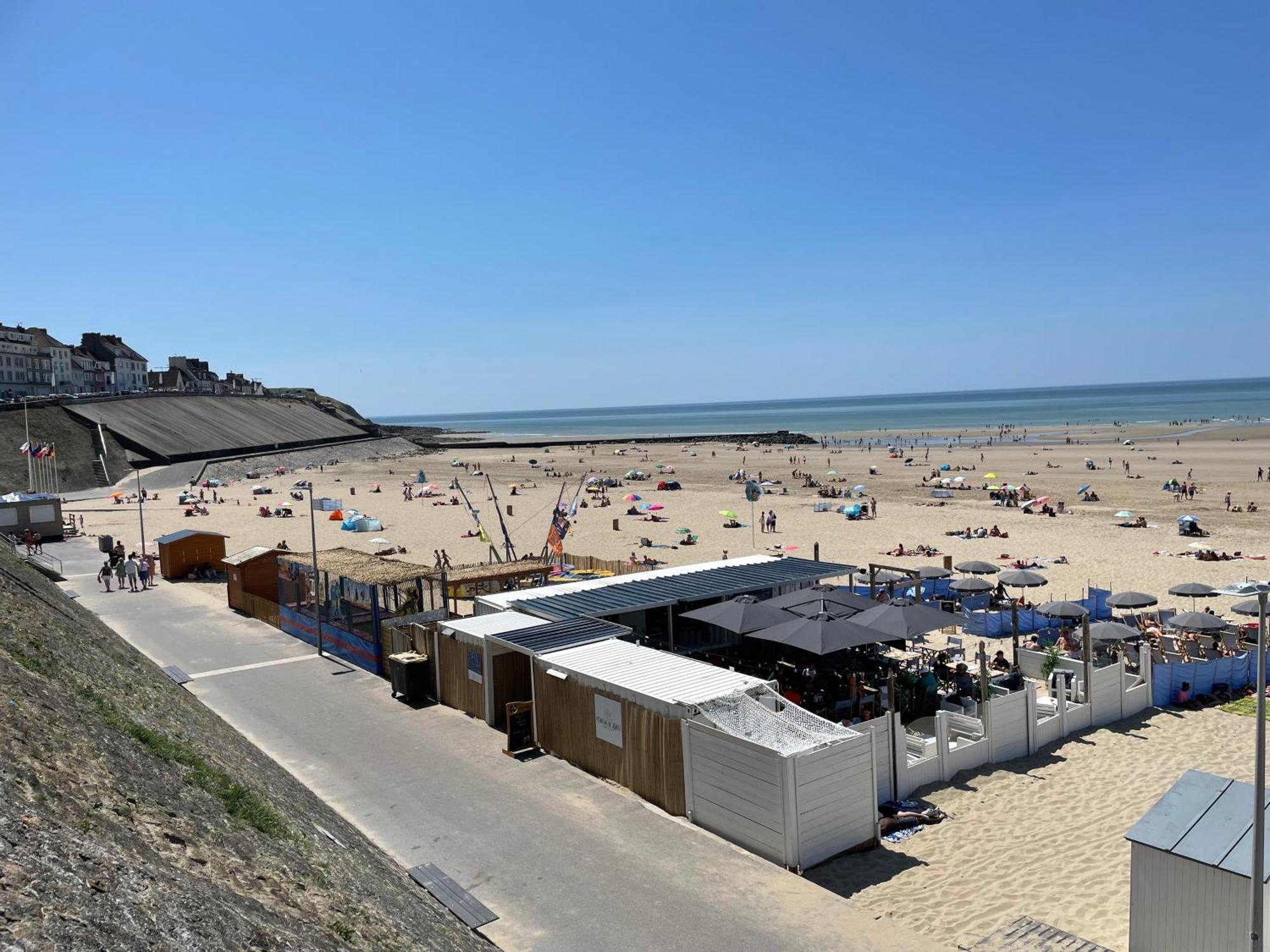 Mobil-Home Vue Sur Mer Le Portel Eksteriør billede